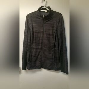 Under Armour women's black zip-up light jacket - size x-large